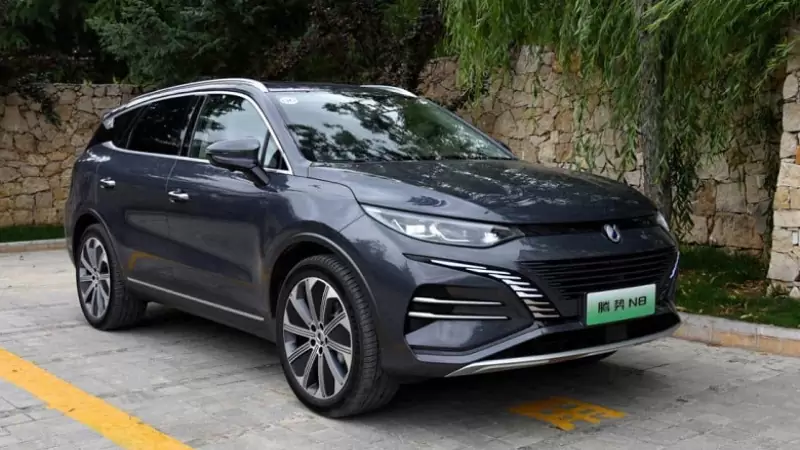 Новое детище BYD и Mercedes: представлен Denza N8