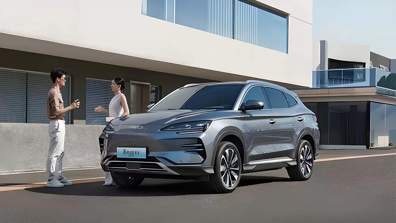 BYD Song PLUS New Energy 2024 EV 605km Flagship Grey