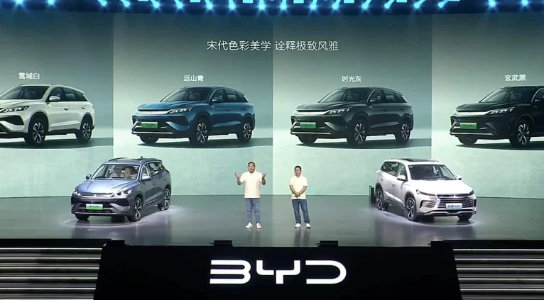 BYD запускает новый Song Pro DM-i с DM 5.0