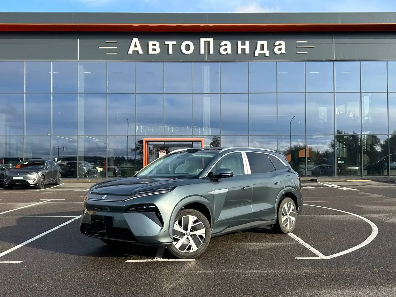 14149BYD Tang L 2025 EV 670KM LiDAR Flagship RWD Model Green